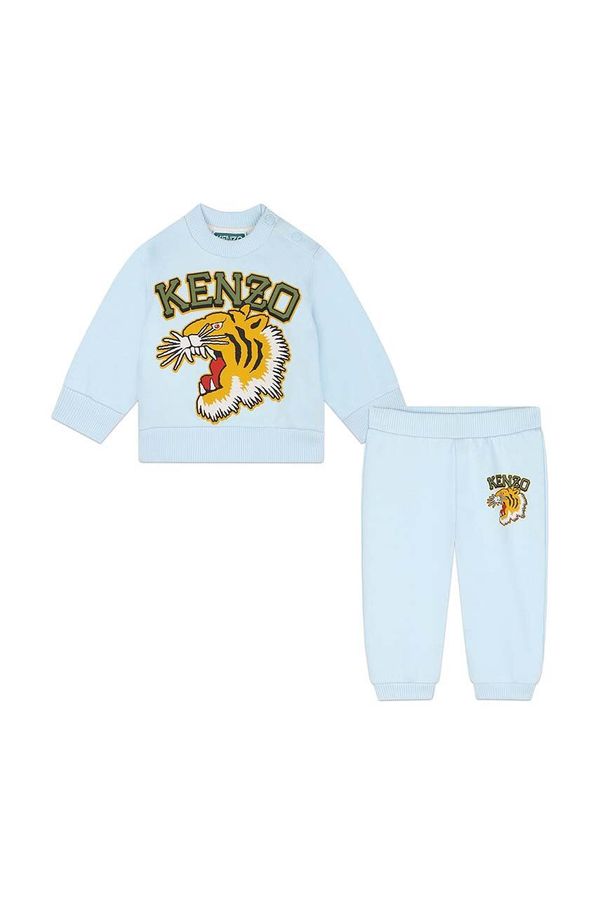 Kenzo kids Otroška bombažna trenirka Kenzo Kids K60515