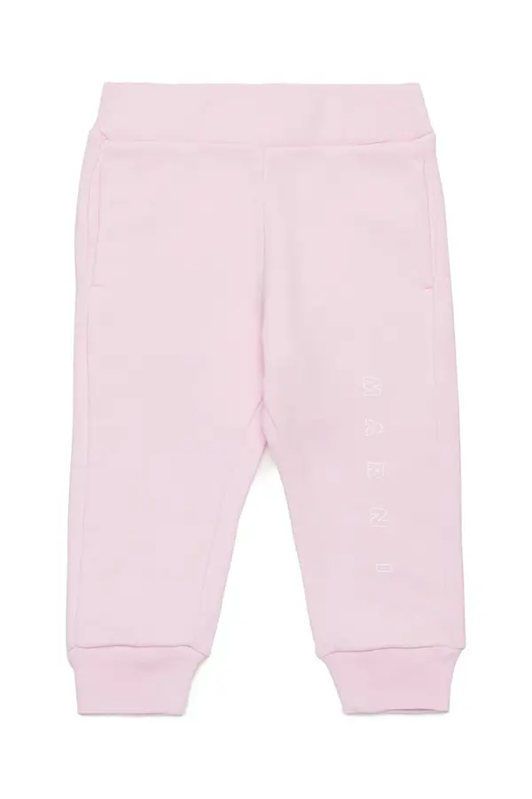 Marni Otroška bombažna trenirka Marni MP192B TROUSERS