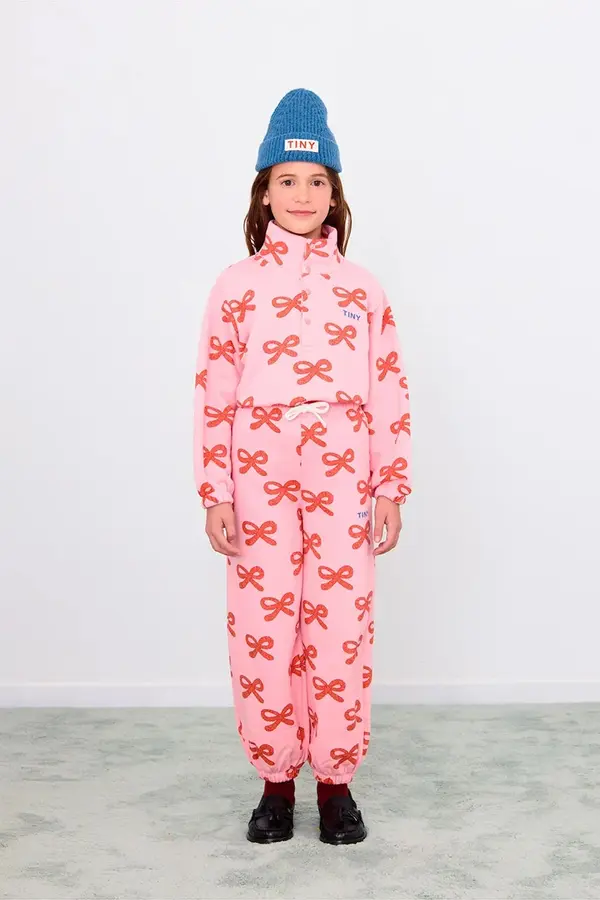 Tinycottons Otroška bombažna trenirka Tinycottons WORMS SWEATPANT