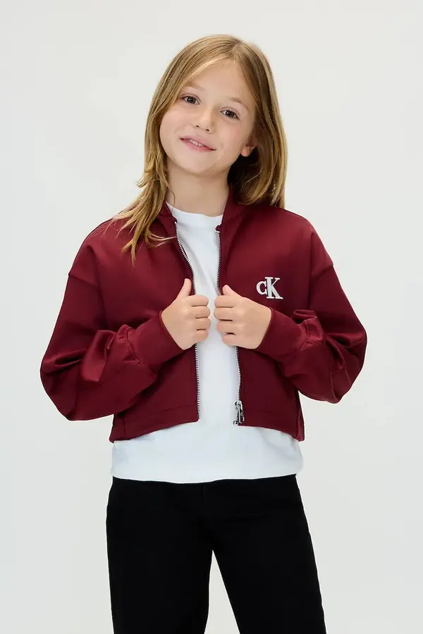 Calvin Klein Jeans Otroška bomber jakna Calvin Klein Jeans