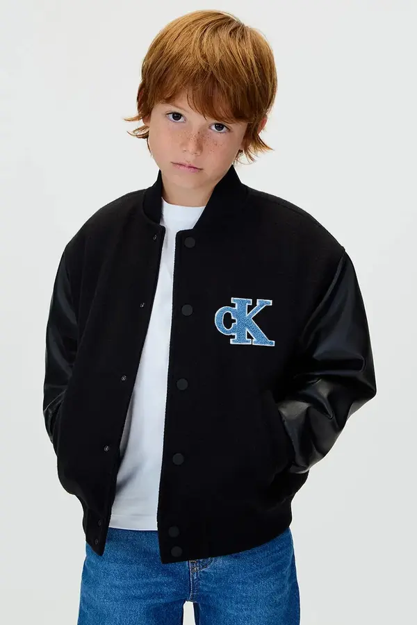 Calvin Klein Jeans Otroška bomber jakna Calvin Klein Jeans