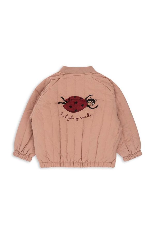 Konges Sløjd Otroška bomber jakna Konges Sløjd rdeča barva