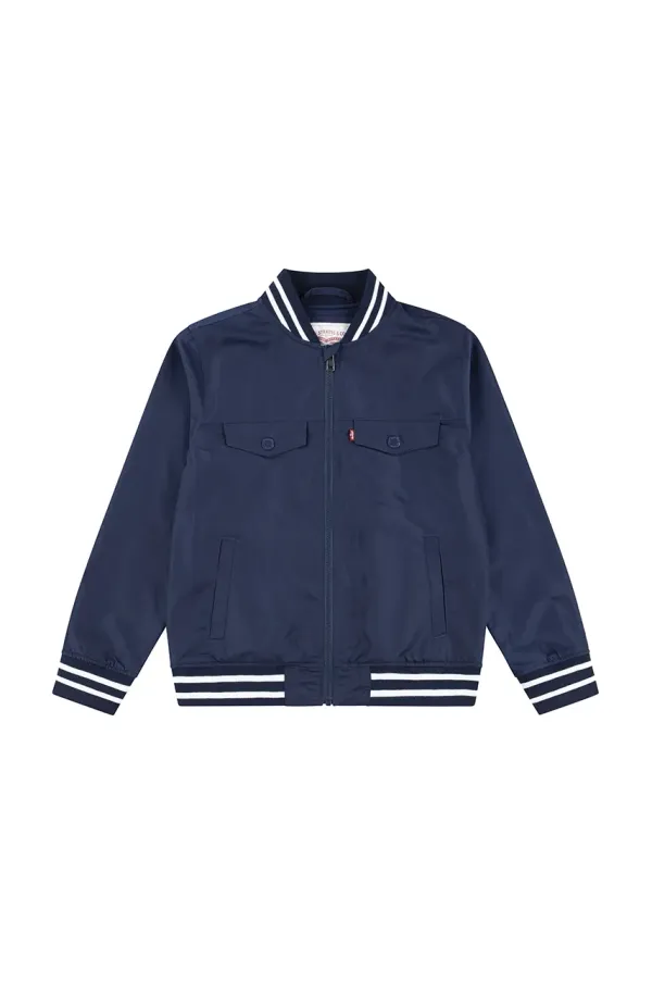 Levi's Otroška bomber jakna Levi's MESHED LINED BOMBER mornarsko modra barva, 9EM726