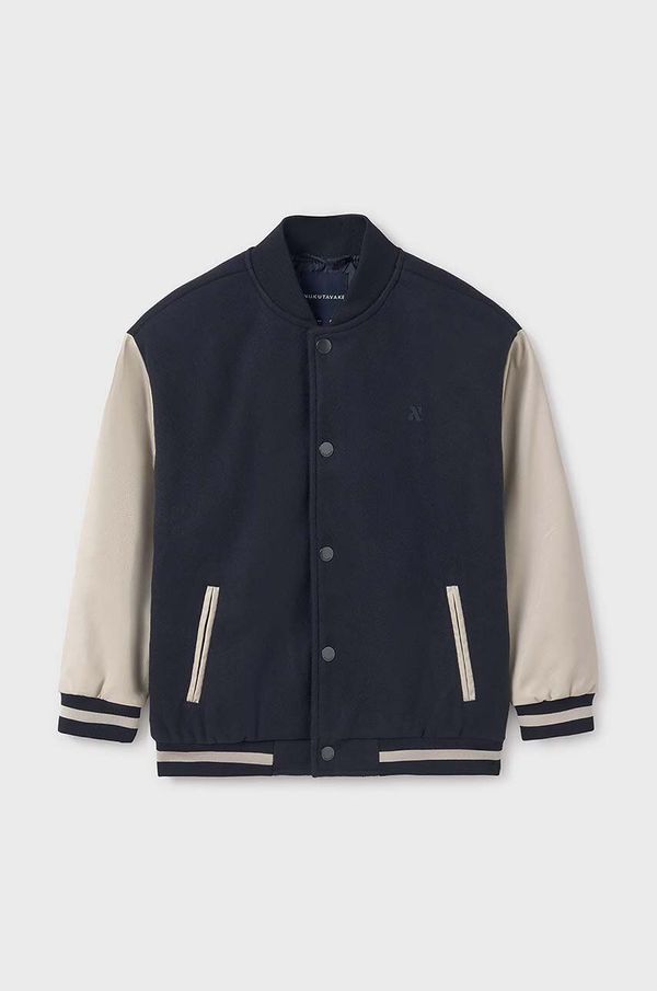 Mayoral Otroška bomber jakna Mayoral črna barva, 7455