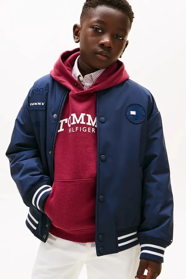 Tommy Hilfiger Otroška bomber jakna Tommy Hilfiger