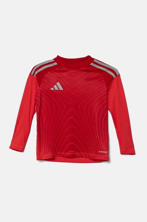 adidas Performance Otroška dolga majica adidas Performance rdeča barva, JJ1932