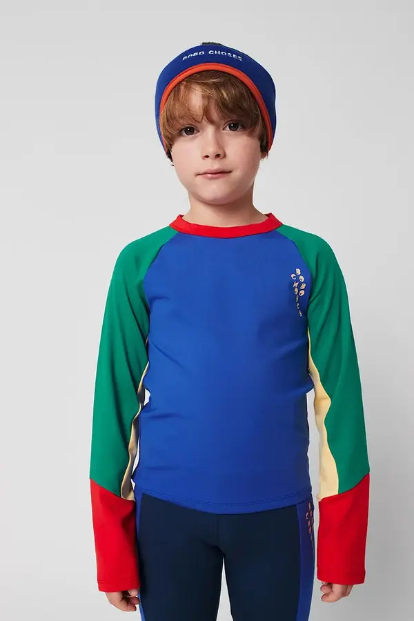 Bobo Choses Otroška dolga majica Bobo Choses Color Block