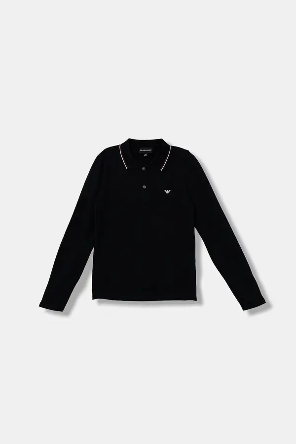 Emporio Armani Otroška dolga majica Emporio Armani