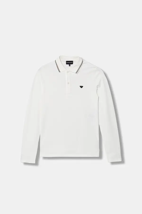 Emporio Armani Otroška dolga majica Emporio Armani