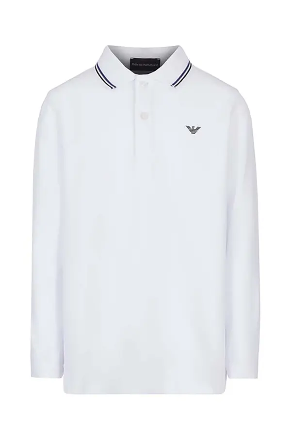 Emporio Armani Otroška dolga majica Emporio Armani