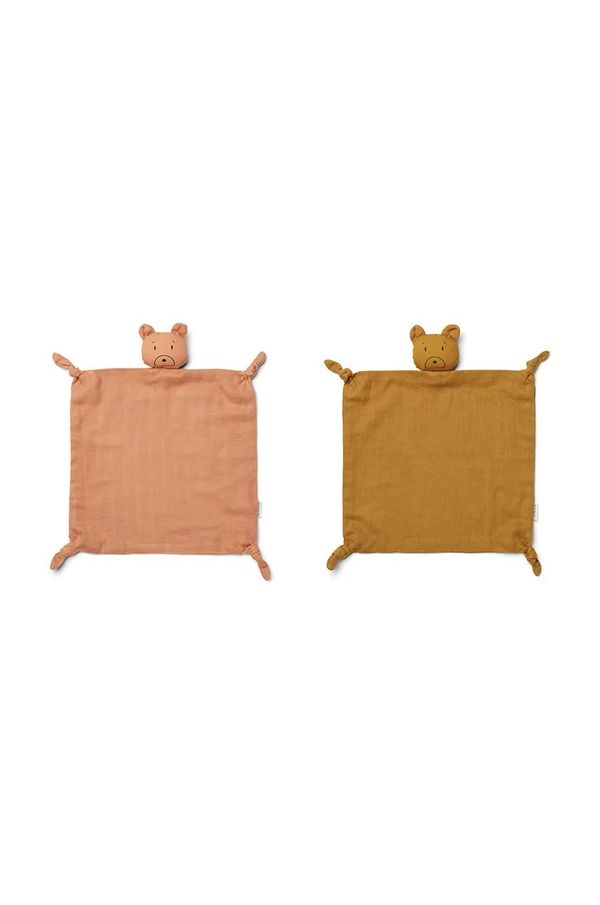 Liewood Otroška igrača iz plišastega materiala Liewood Agnete cuddle cloth 2-pack 2-pack LW14241