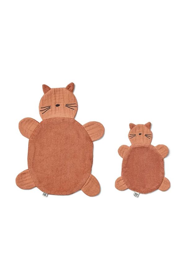 Liewood Otroška igrača iz plišastega materiala Liewood Janai Cat Cuddle Cloth 2-Pack 2-pack LW18442