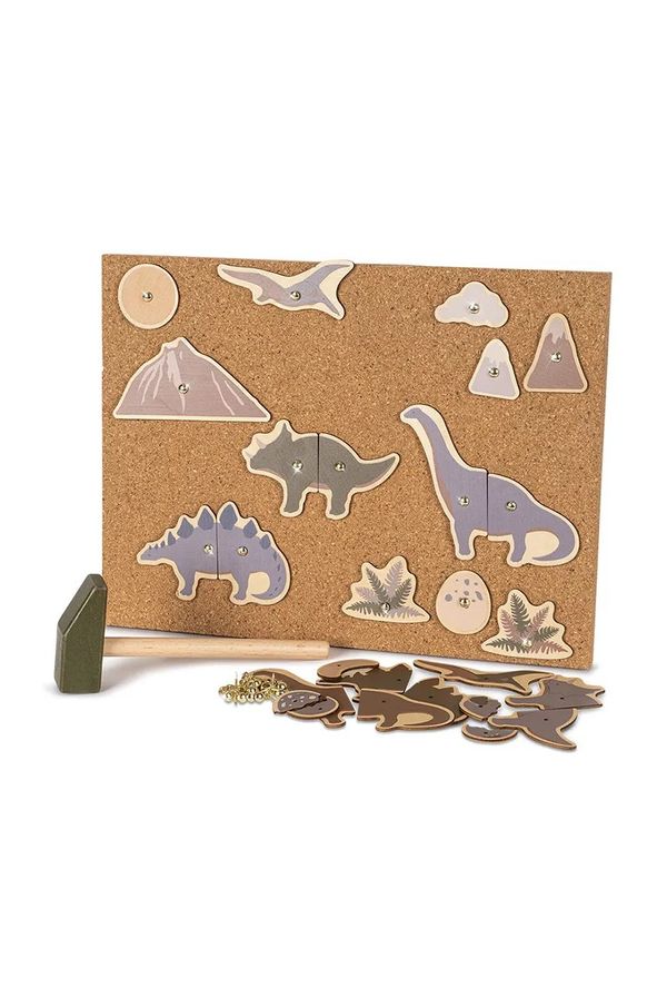 Konges Sløjd Otroška igrača Konges Sløjd CORK HAMMER GAME DINO FSC KS101466