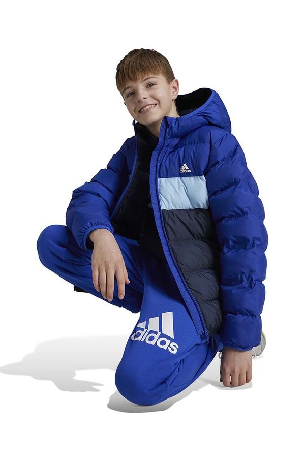 adidas Otroška jakna adidas J SDKT mornarsko modra barva, IY6915