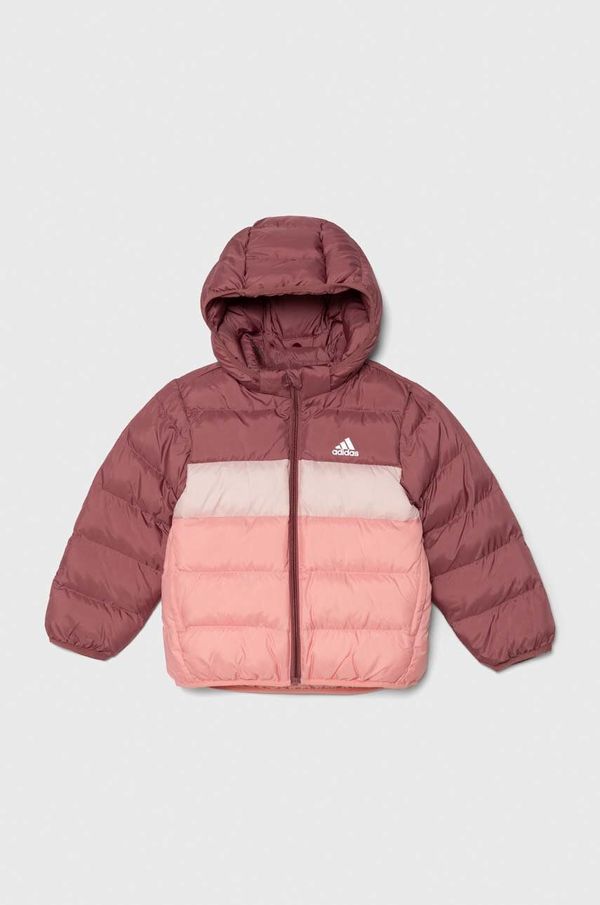 adidas Otroška jakna adidas LK SDKT roza barva, IW0554
