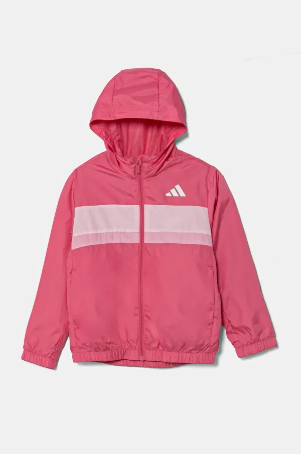 adidas Otroška jakna adidas roza barva, JD0025