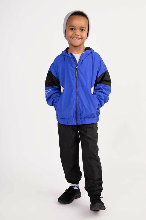 Coccodrillo Otroška jakna Coccodrillo mornarsko modra barva