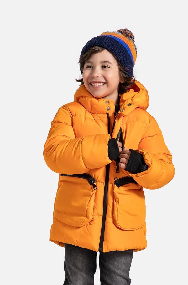 Coccodrillo Otroška jakna Coccodrillo oranžna barva, OUTERWEAR BOY KIDS