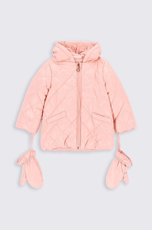 Coccodrillo Otroška jakna Coccodrillo roza barva