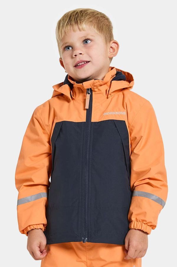 Didriksons Otroška jakna Didriksons ENSO KIDS JACKET 5 oranžna barva
