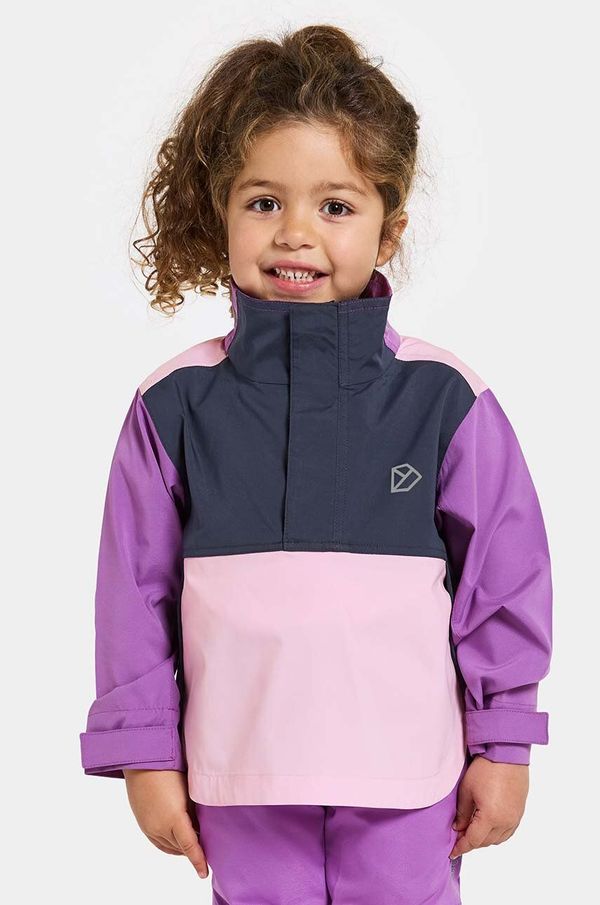 Didriksons Otroška jakna Didriksons LINGON KIDS JKT vijolična barva