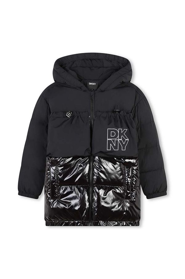 DKNY Otroška jakna Dkny črna barva, D60234