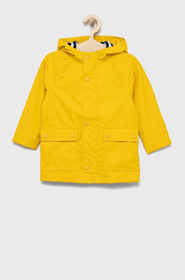 Gap Otroška jakna GAP rumena barva