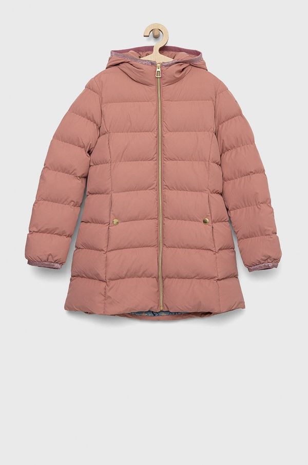 Geox Otroška jakna Geox roza barva