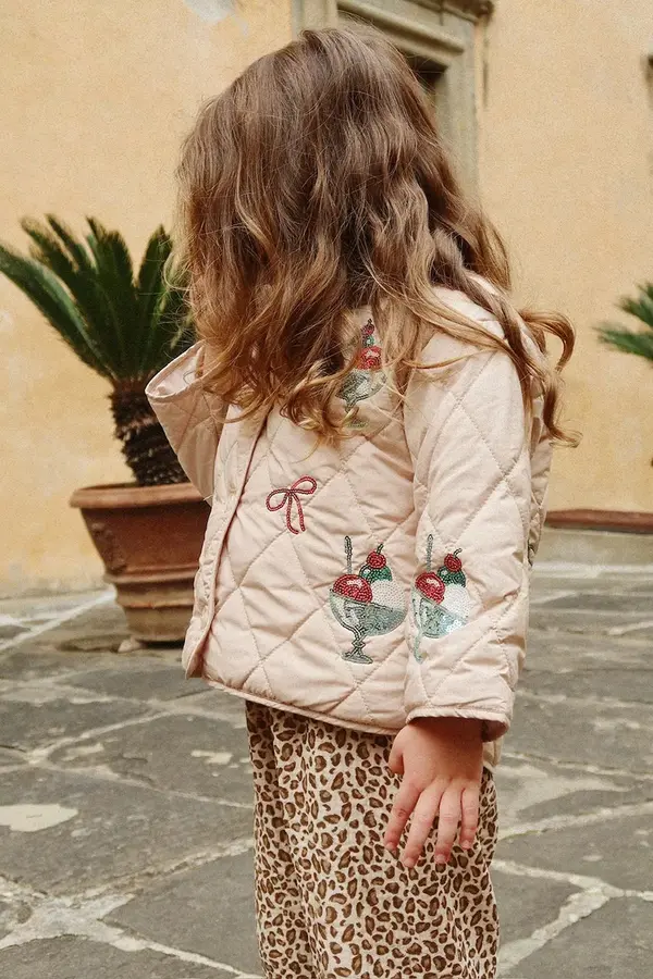 Konges Sløjd Otroška jakna Konges Sløjd FLORA SEQUIN JACKET