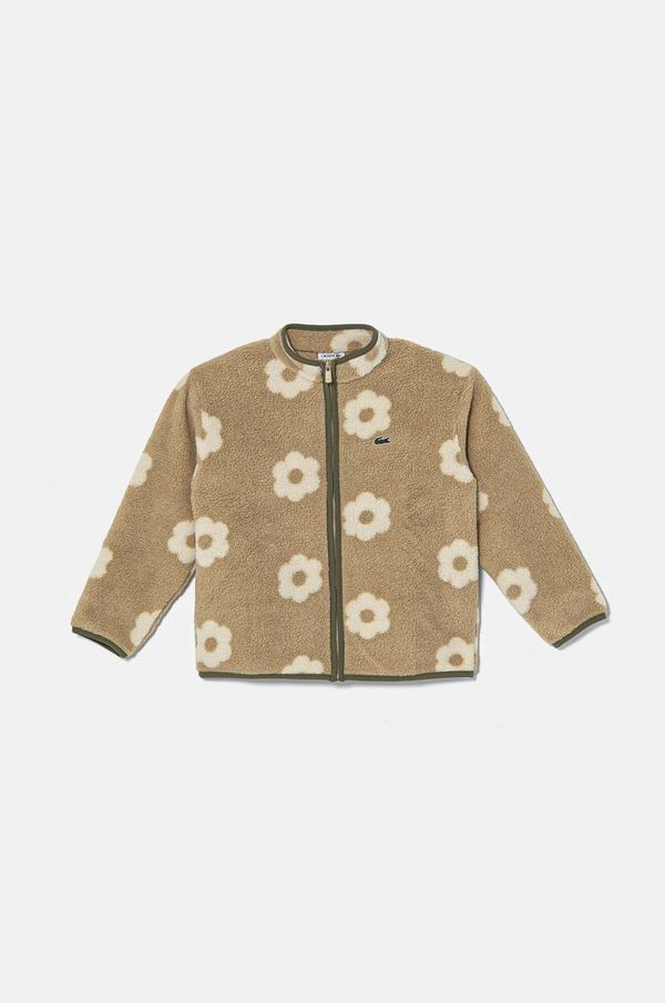 Lacoste Otroška jakna Lacoste bež barva, BJ2541