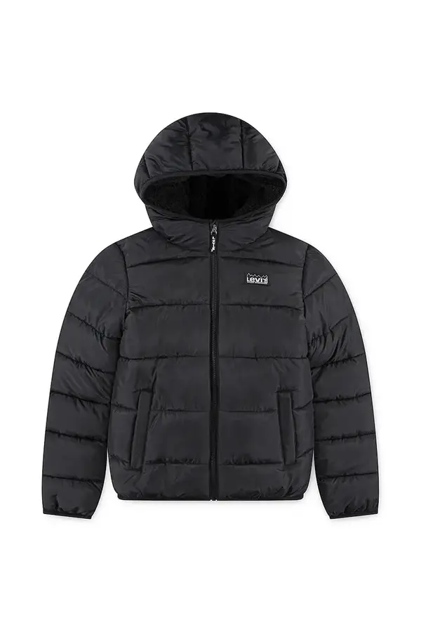 Levi's Otroška jakna Levi's SHERPA LINED MDWT PUFFER