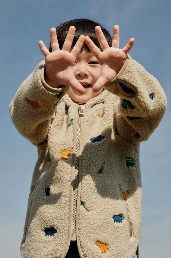 Liewood Otroška jakna Liewood oranžna barva, LW18633