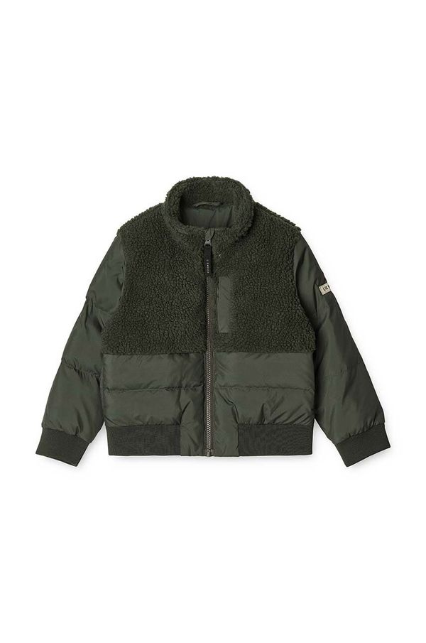 Liewood Otroška jakna Liewood zelena barva