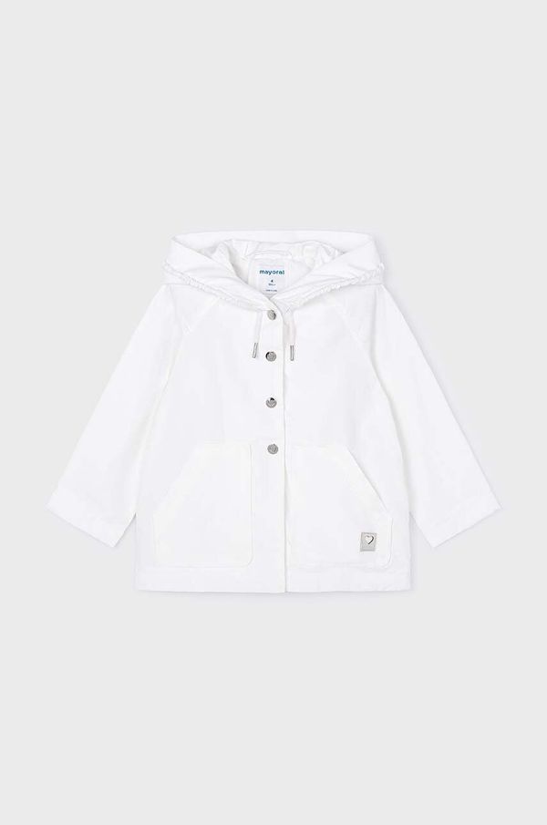 Mayoral Otroška jakna Mayoral bela barva