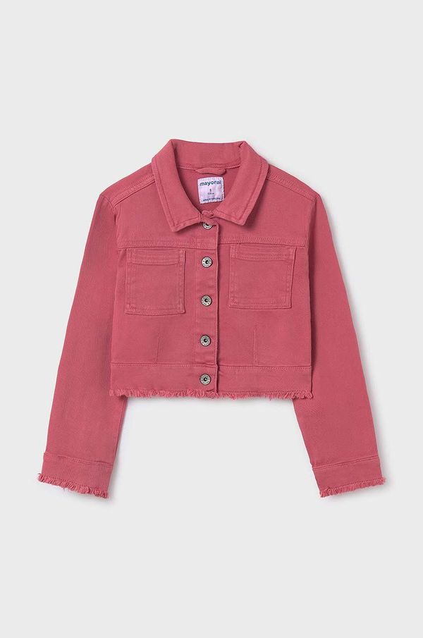Mayoral Otroška jakna Mayoral roza barva