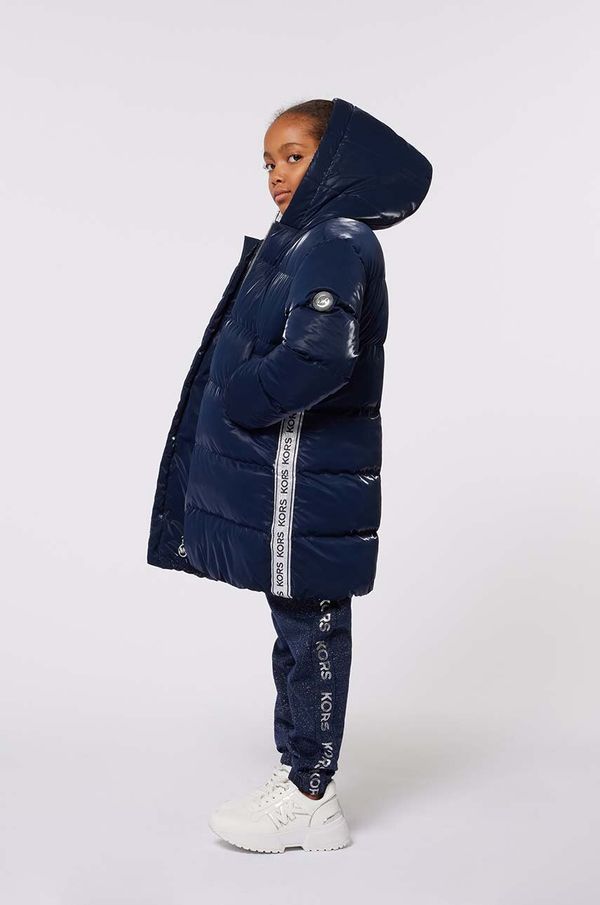 Michael Kors Otroška jakna Michael Kors mornarsko modra barva, R30185