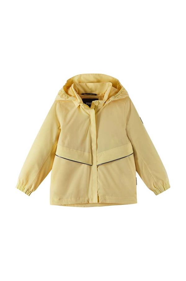 Reima Otroška jakna Reima rumena barva