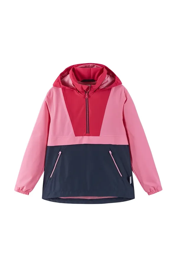 Reima Otroška jakna Reima Teivola roza barva, 5100373A