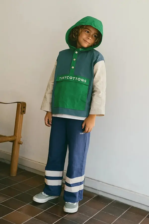 Tinycottons Otroška jakna Tinycottons COLOR BLOCK JACKET
