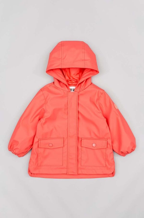 Zippy Otroška jakna zippy oranžna barva