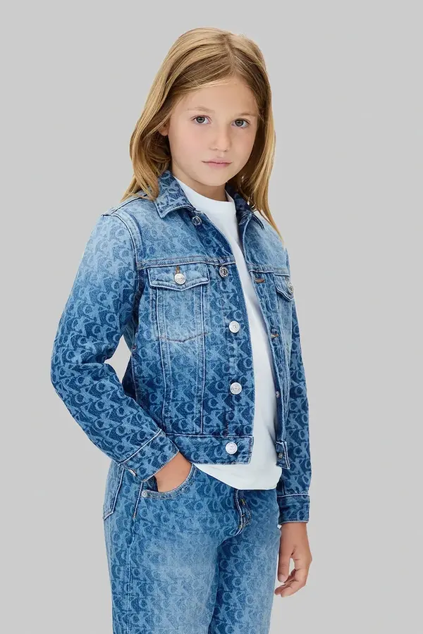 Calvin Klein Jeans Otroška jeans jakna Calvin Klein Jeans