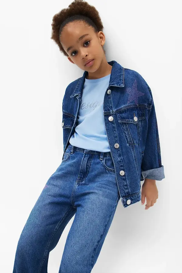 Desigual Otroška jeans jakna Desigual
