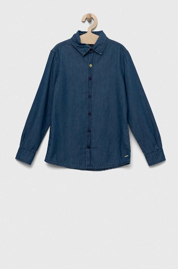 Birba&Trybeyond Otroška jeans srajca Birba&Trybeyond