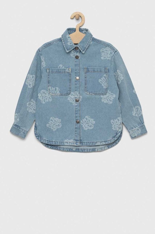 United Colors of Benetton Otroška jeans srajca United Colors of Benetton