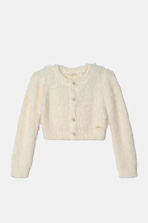 Guess Otroška jopica Guess bež barva, J4BR05 Z3IA0