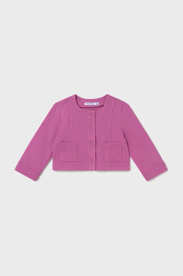 Mayoral Otroška jopica Mayoral roza barva, 1460
