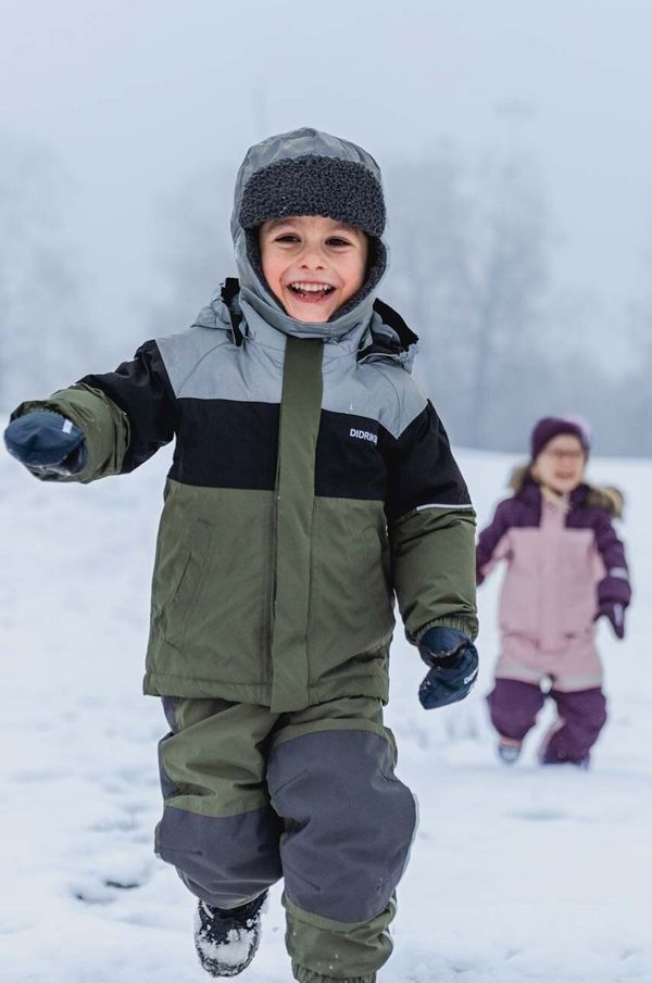 Didriksons Otroška kapa Didriksons BIGGLES REFL CAP srebrna barva
