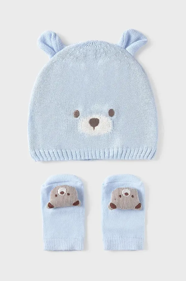 Mayoral Newborn Otroška kapa in nogavice Mayoral Newborn 9874