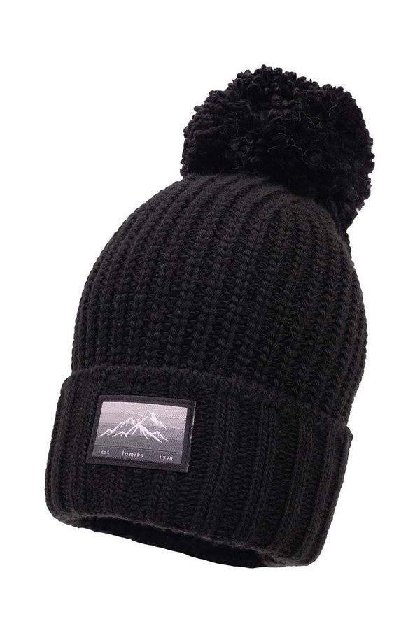 Jamiks Otroška kapa Jamiks ANTON IV črna barva, JZH029