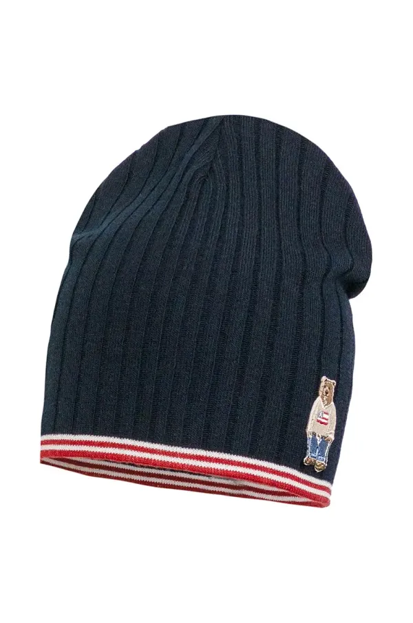 Jamiks Otroška kapa Jamiks REX mornarsko modra barva, JWH052